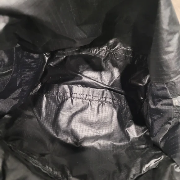 Hunter Nylon Silver And Black Packable Small Backpack - Picture 8 of 12